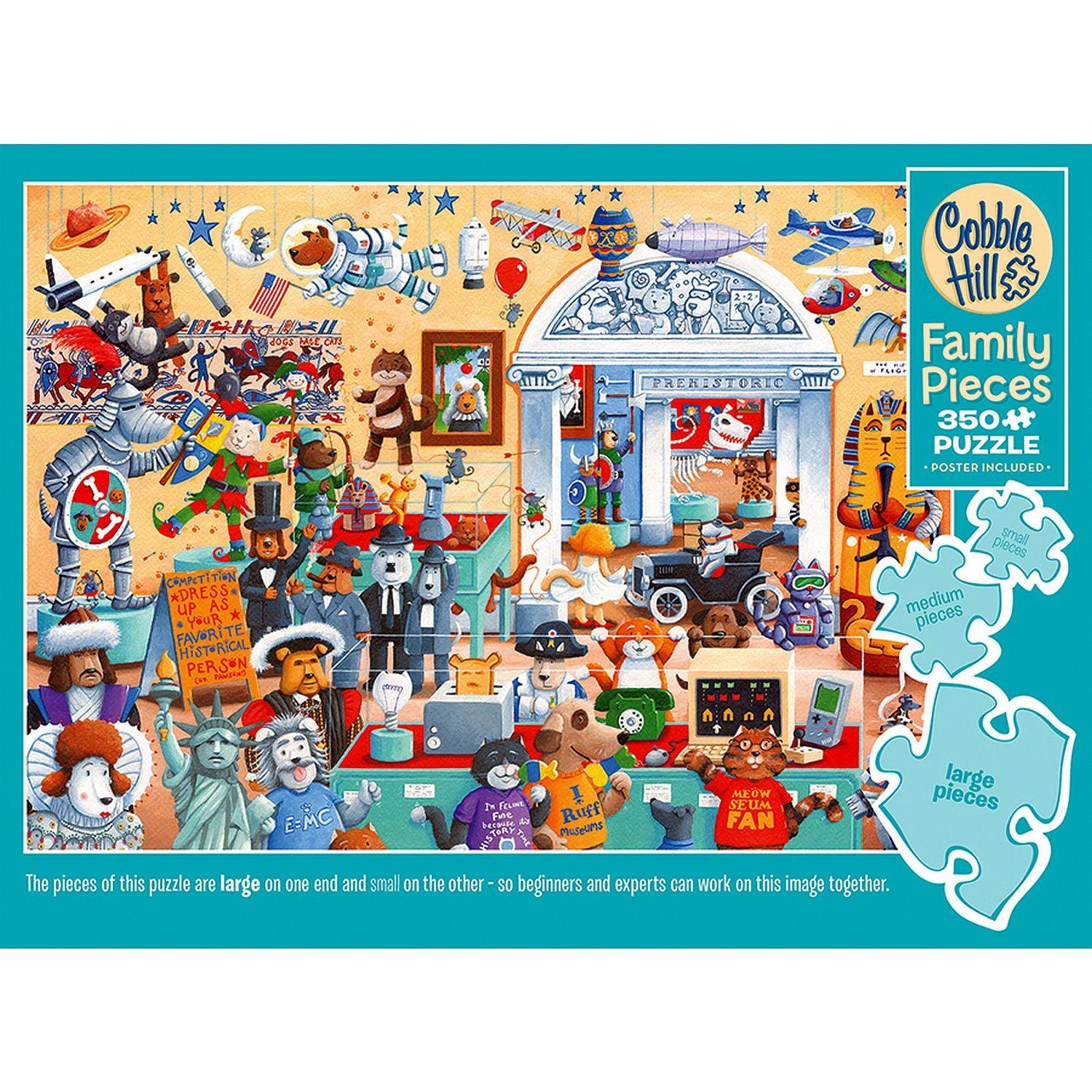 Cobble Hill - Cats And Dogs Museum (350-Piece Puzzle)