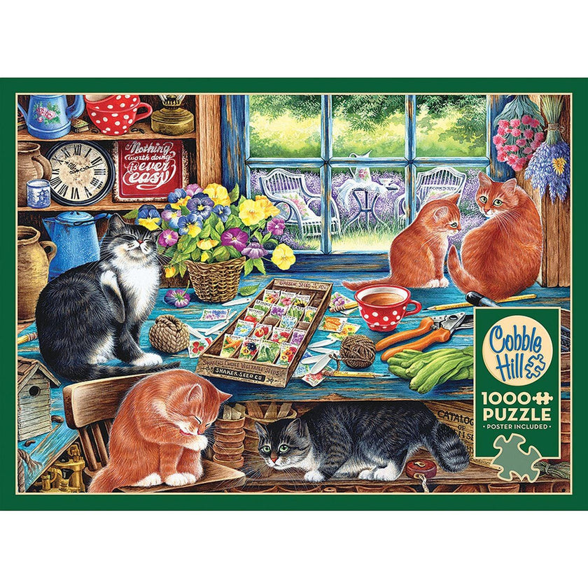Cobble Hill - Cats Retreat (1000-Piece Puzzle)