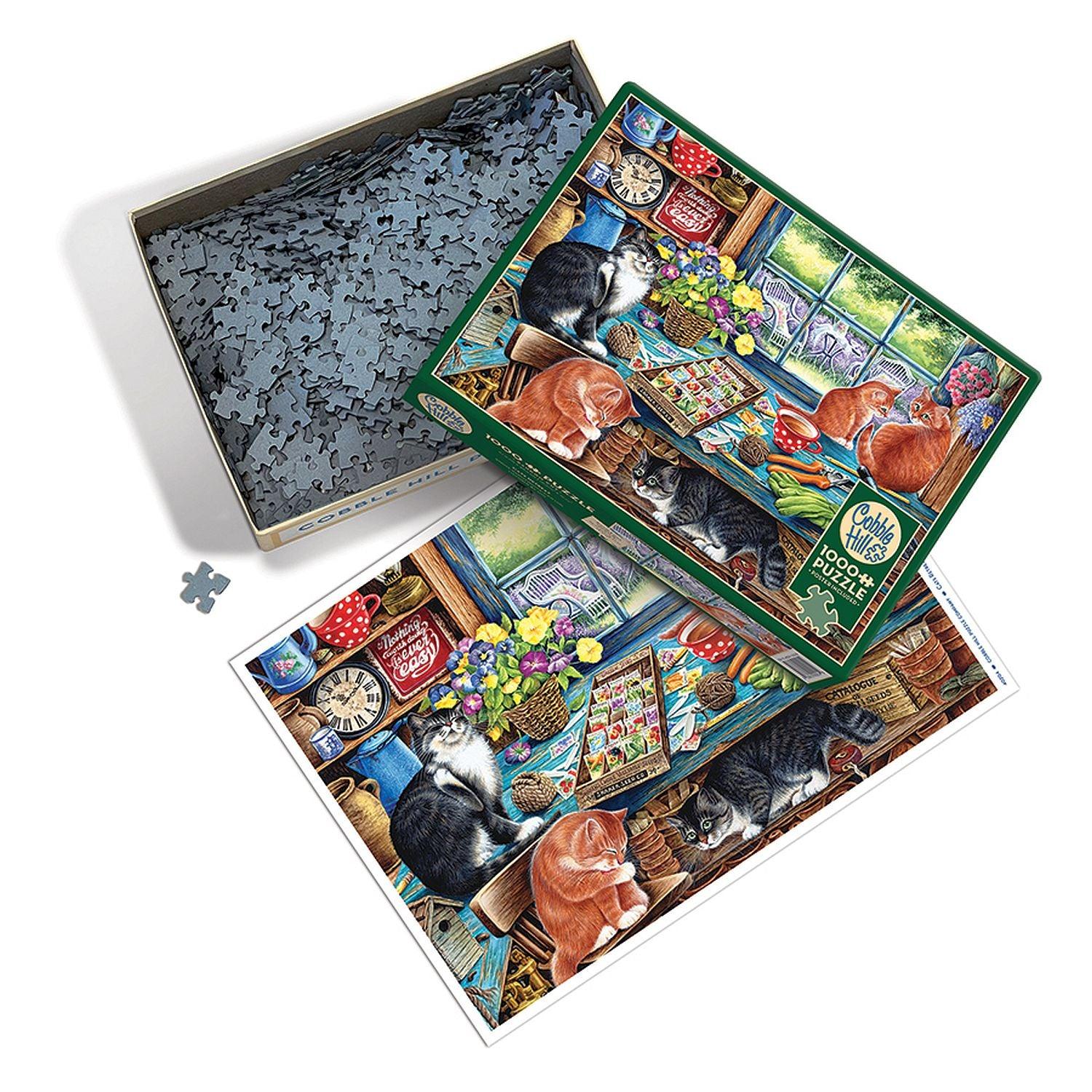 Cobble Hill - Cats Retreat (1000-Piece Puzzle)