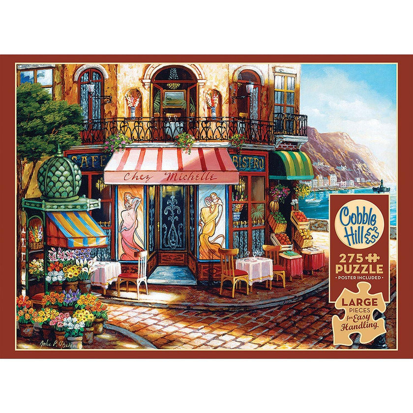 Cobble Hill - Chez Michelle, puzzle facile à assembler de 275 pièces