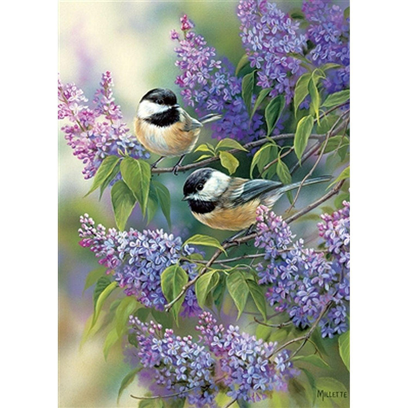 Cobble Hill - Chickadee Duo (35-Piece Puzzle Tray)