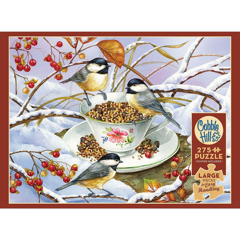 Cobble Hill - Chickadee Tea, facile à manipuler, 275 pièces