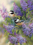 Cobble Hill - Chickadees And Lilacs (1000-Piece Puzzle)