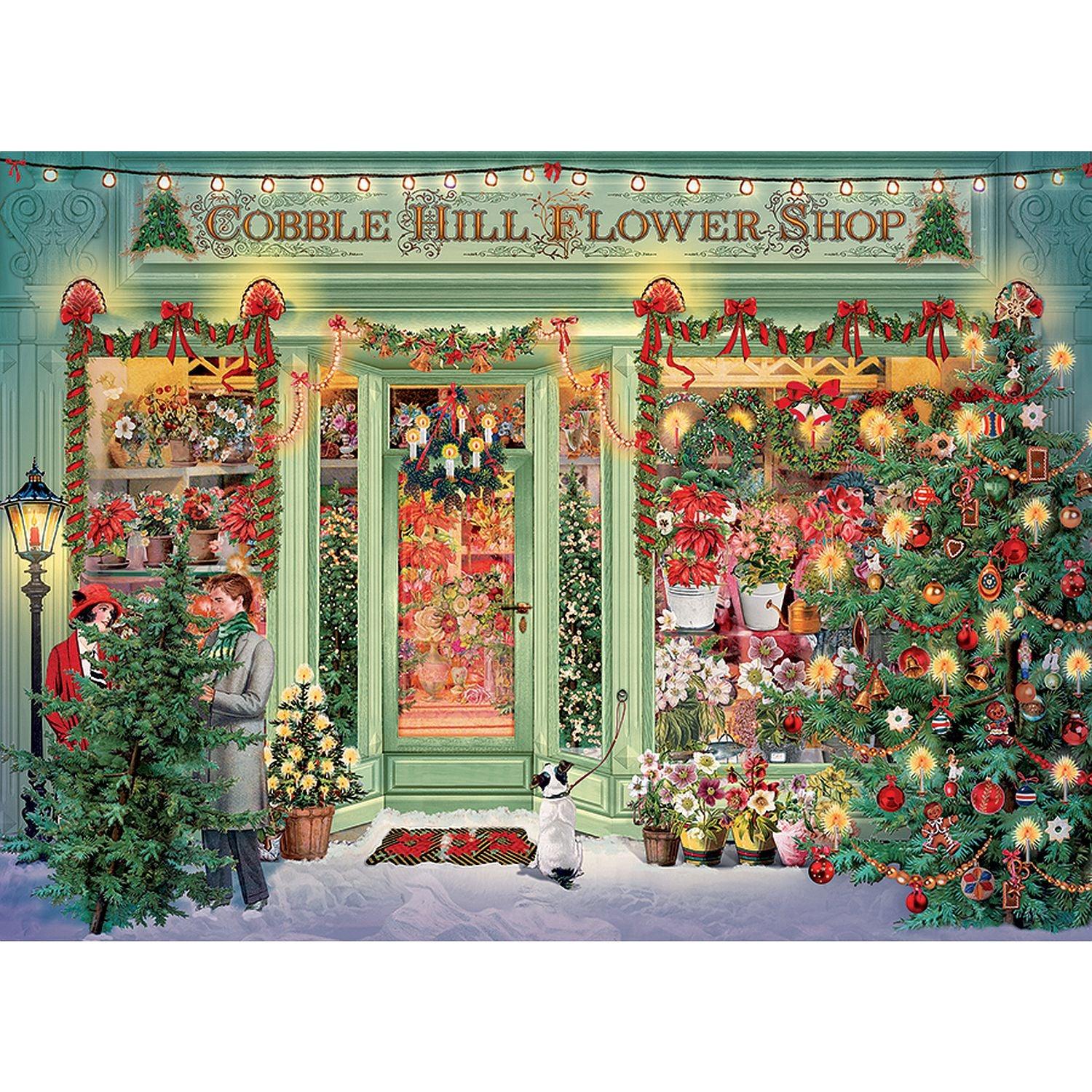 Cobble Hill - Christmas Flower Shop (1000-Piece Puzzle)