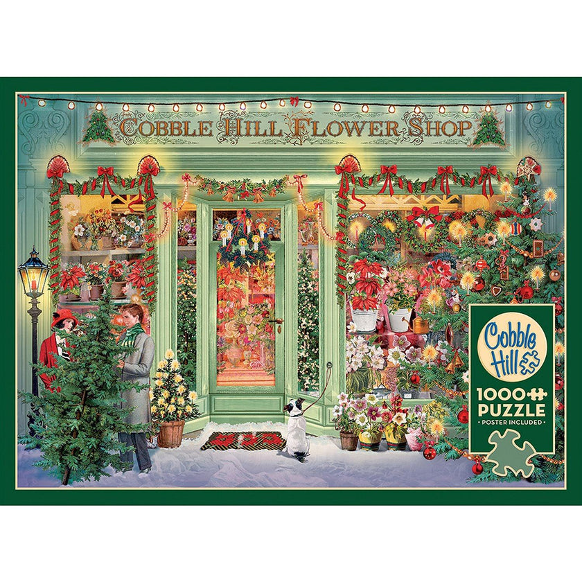 Cobble Hill - Christmas Flower Shop (1000-Piece Puzzle)