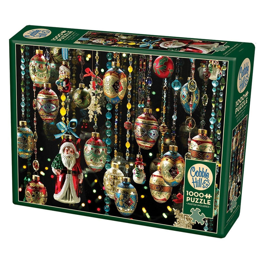 Cobble Hill - Christmas Ornaments (1000-Piece Puzzle)