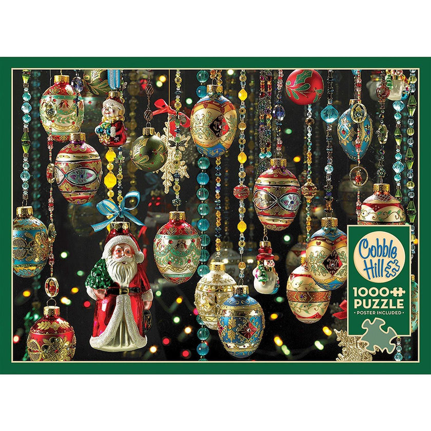 Cobble Hill - Christmas Ornaments (1000-Piece Puzzle)
