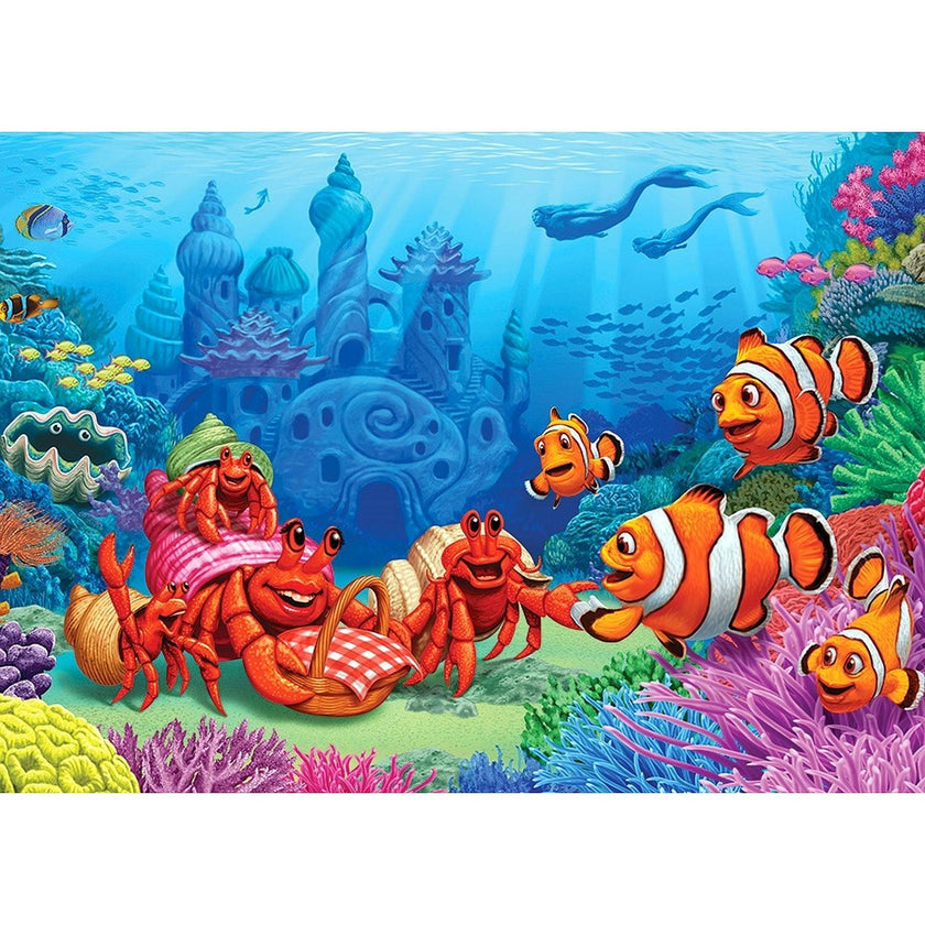Cobble Hill - Clownfish Gathering (35-Piece Puzzle Tray)