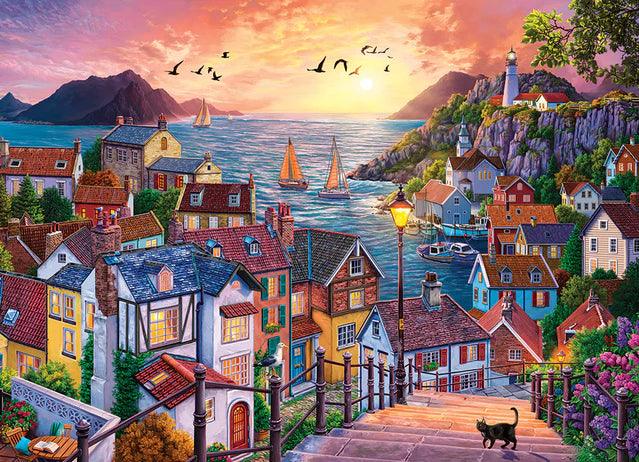 Cobble Hill - Coastal Town at Sunset