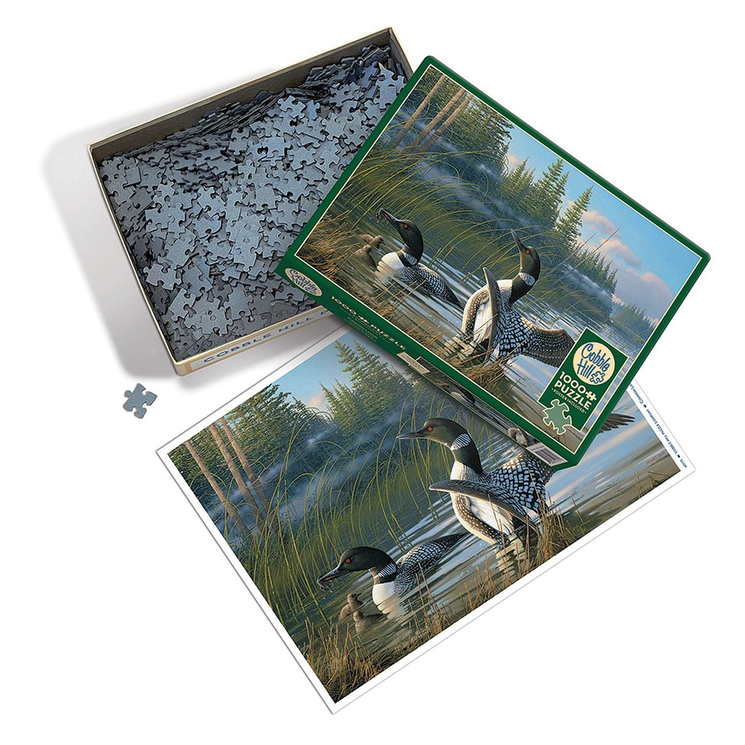 Cobble Hill - Common Loons (1000-Piece Puzzle)