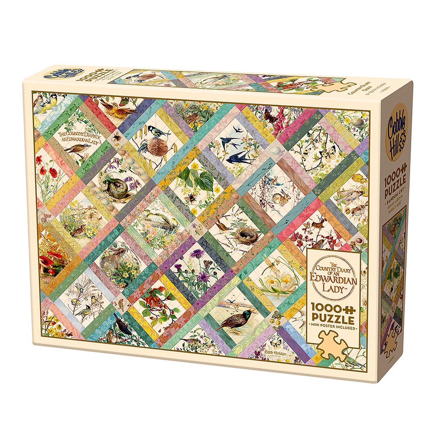 Cobble Hill - Country Diary Quilt (1000-Piece Puzzle)