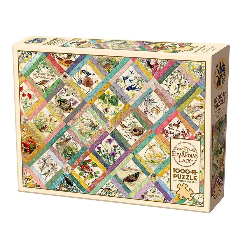 Cobble Hill - Country Diary Quilt (1000-Piece Puzzle)