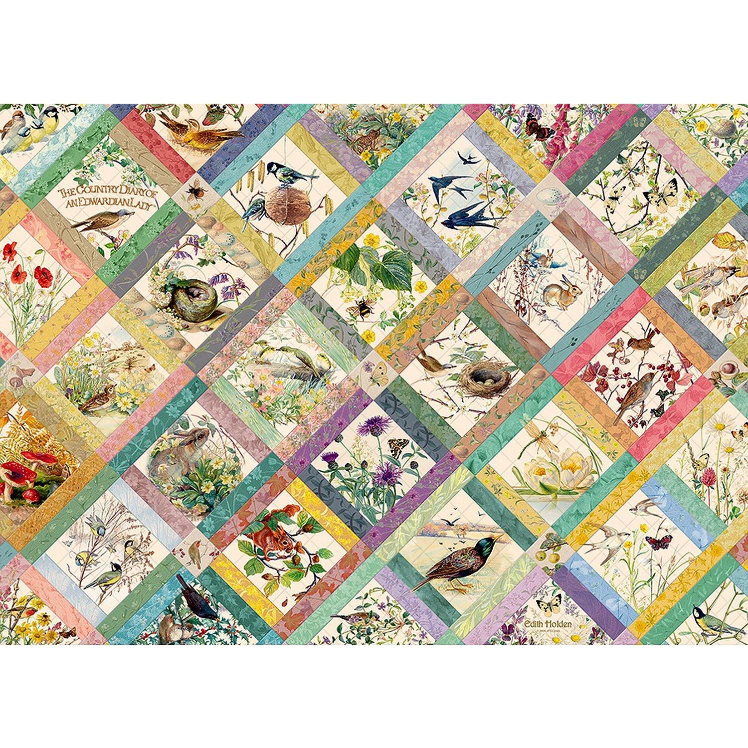 Cobble Hill - Country Diary Quilt (1000-Piece Puzzle)