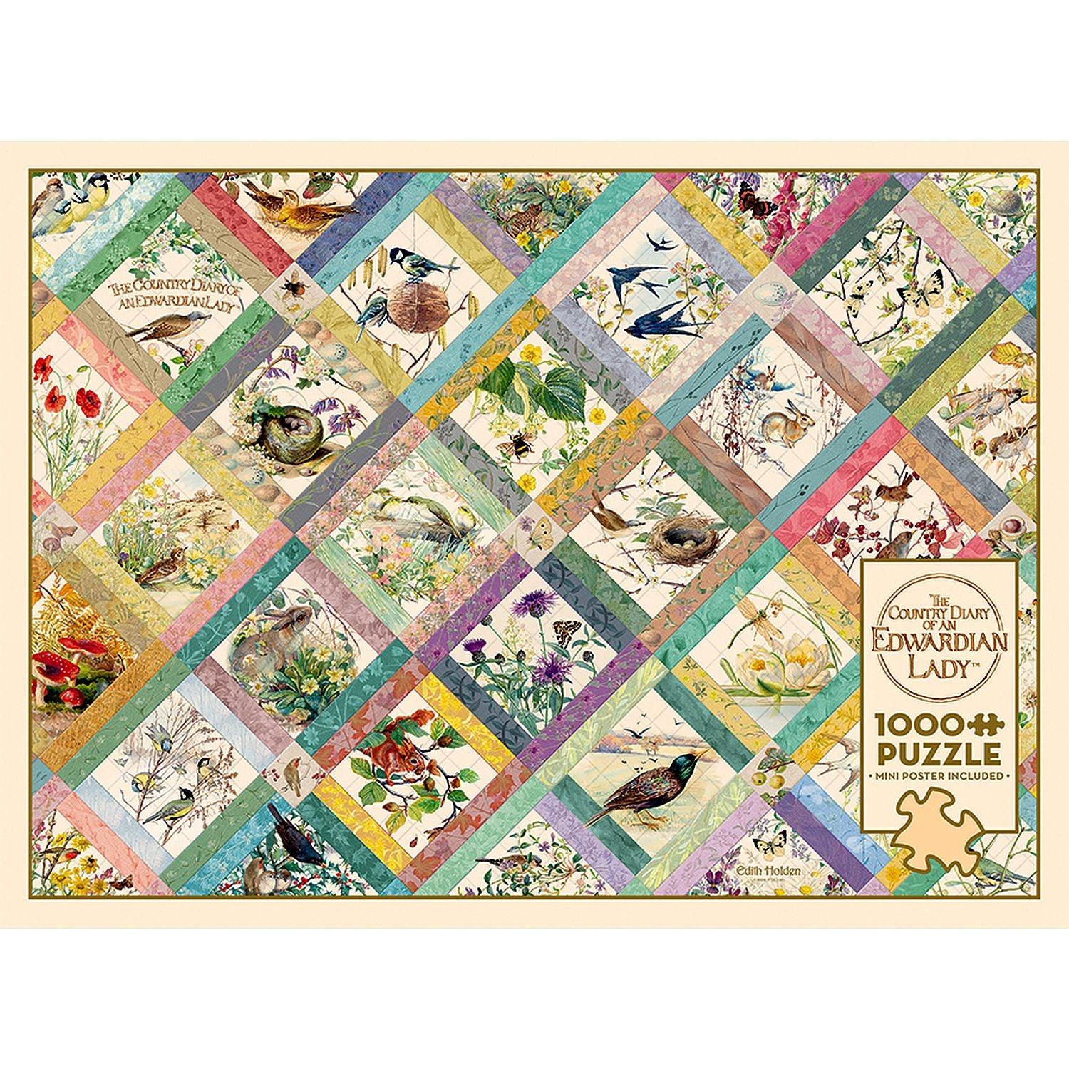Cobble Hill - Country Diary Quilt (1000-Piece Puzzle)