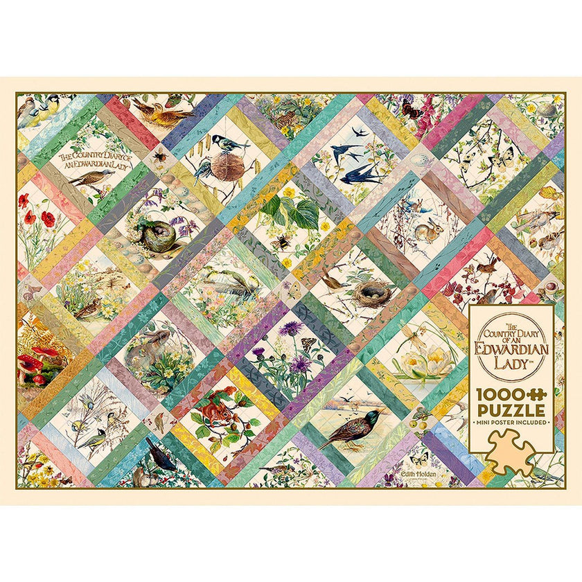 Cobble Hill - Country Diary Quilt (1000-Piece Puzzle)