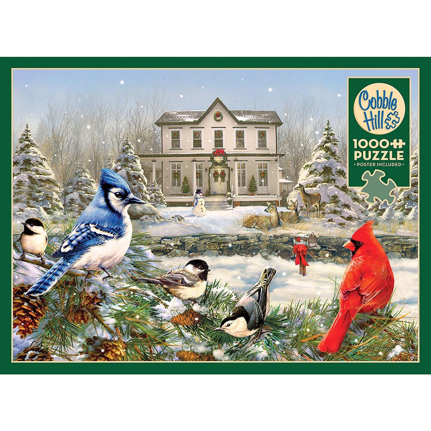 Cobble Hill - Country House Birds (1000-Piece Puzzle)
