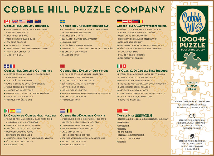 Cobble Hill - Country Life Crochet (1000-Piece Puzzle)