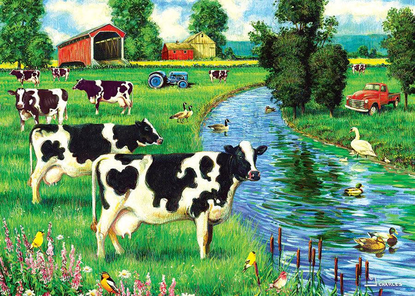 Cobble Hill - Cow Stream (Plateau à casse-têtes 35 pièces)