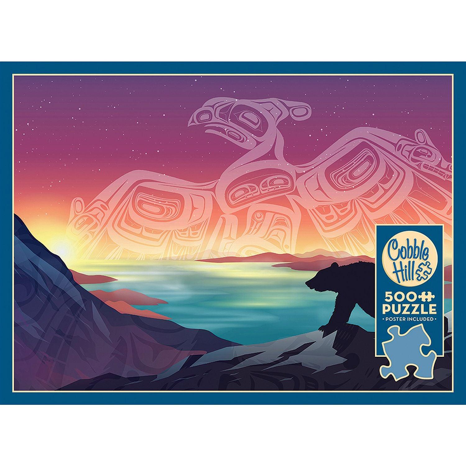 Cobble Hill - Croisements - Éclair et Ours (Jigsaw Puzzle 500 pièces)