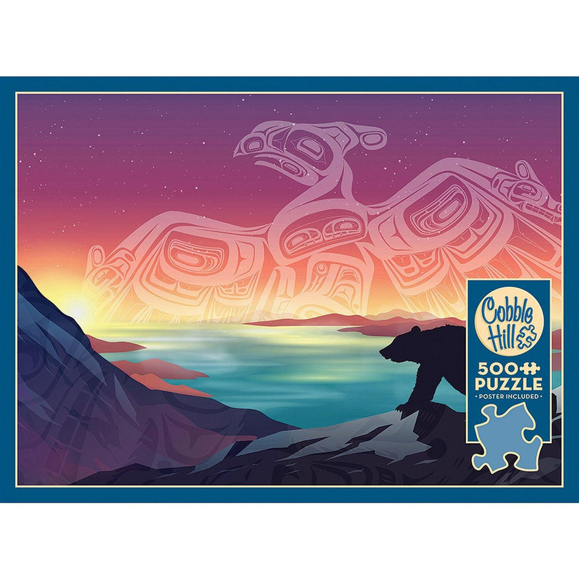 Cobble Hill - Croisements - Éclair et Ours (Jigsaw Puzzle 500 pièces)
