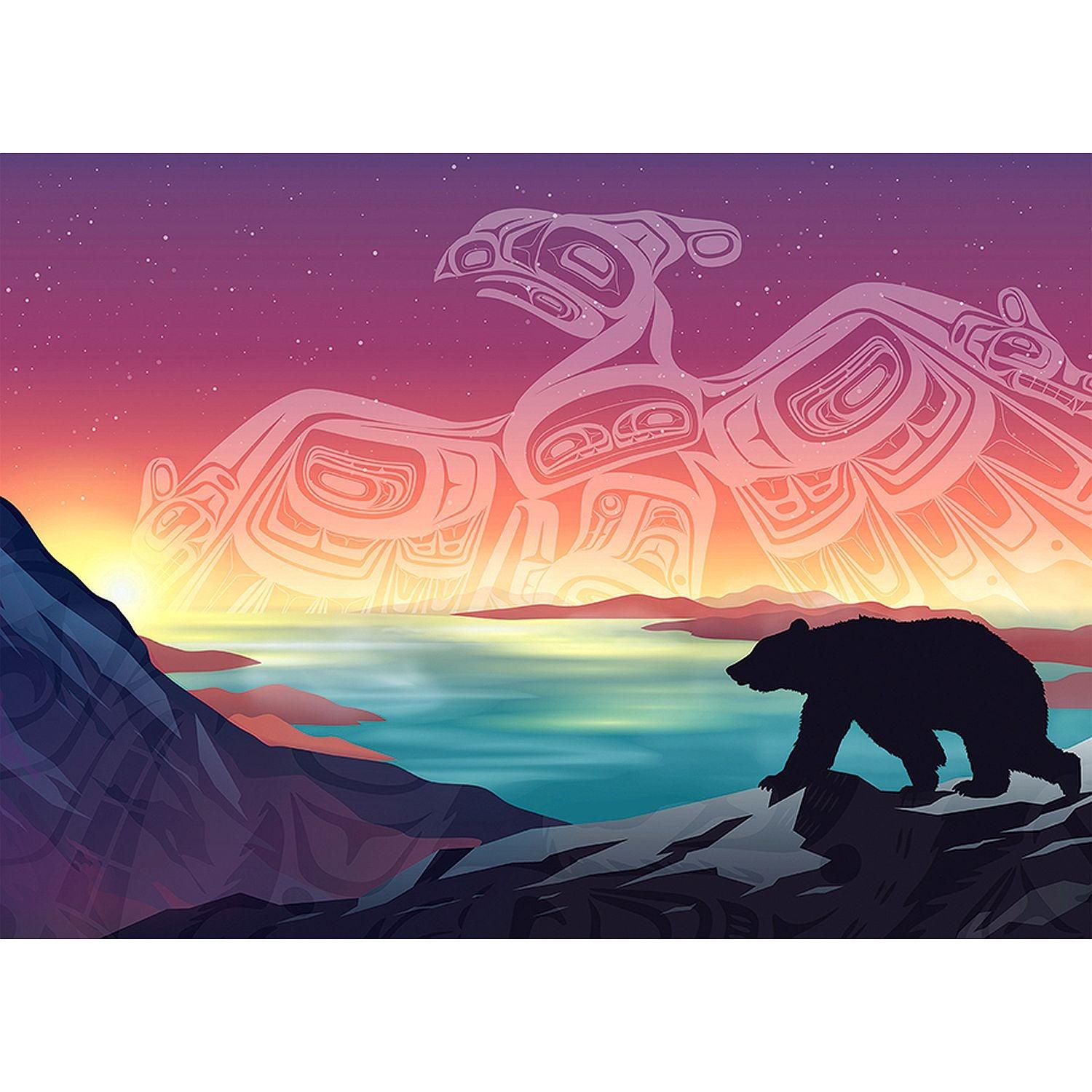 Cobble Hill - Croisements - Éclair et Ours (Jigsaw Puzzle 500 pièces)