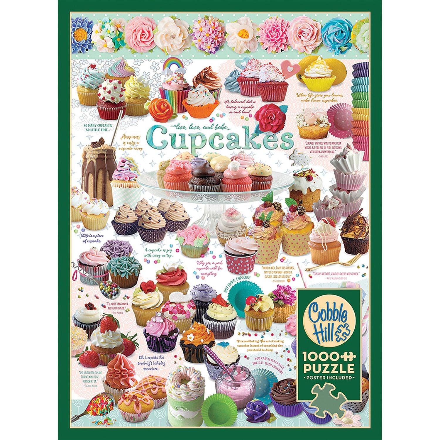 Cobble Hill - Cupcake Time (1000-Piece Puzzle)