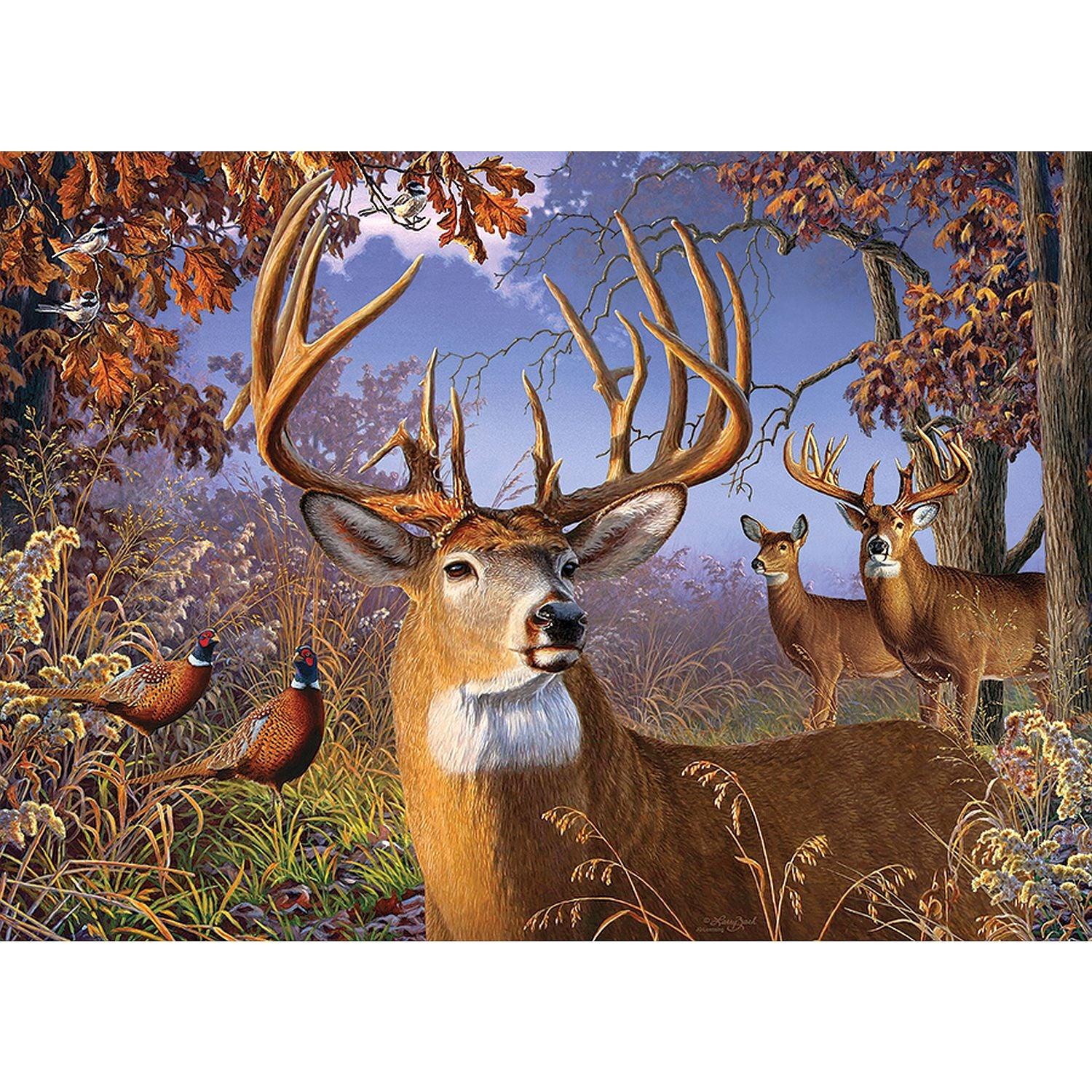 Cobble Hill - Deer And Pheasant (500-Piece Puzzle)