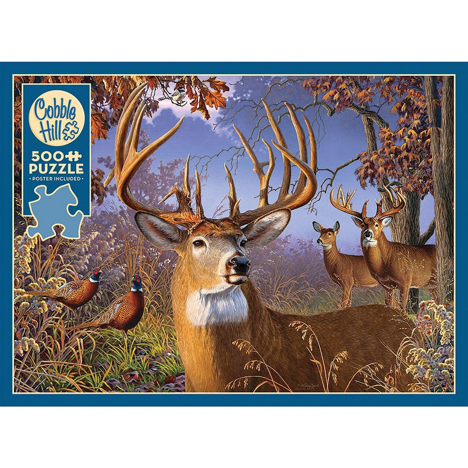 Cobble Hill - Deer And Pheasant (500-Piece Puzzle)