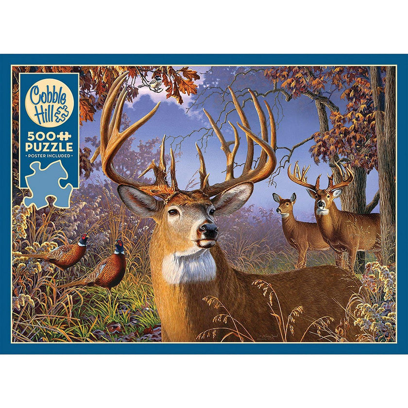 Cobble Hill - Deer And Pheasant (500-Piece Puzzle)
