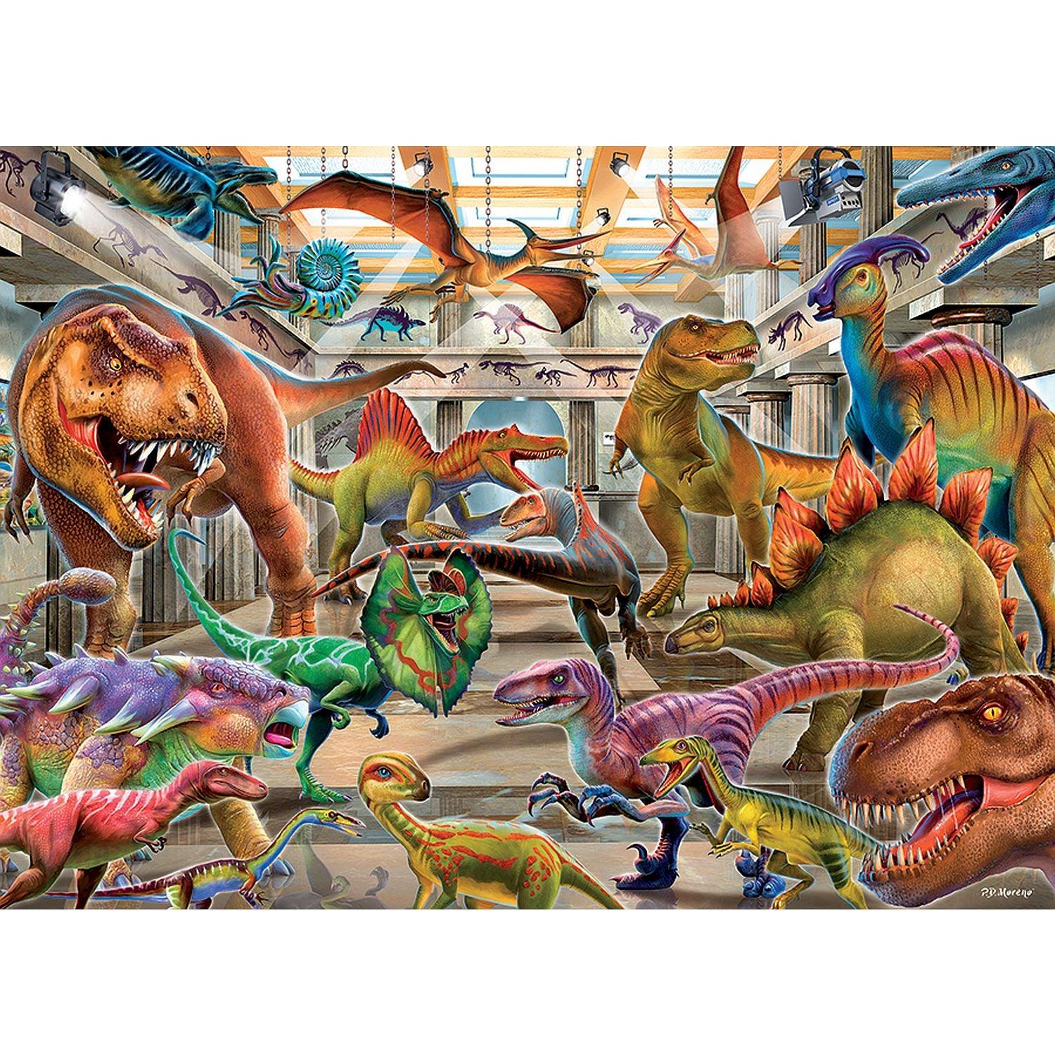 Cobble Hill - Dino Museum (1000-Piece Puzzle)