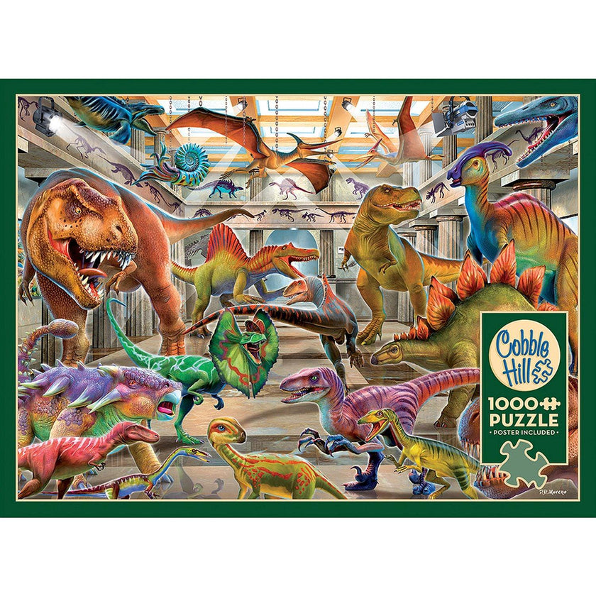 Cobble Hill - Dino Museum (1000-Piece Puzzle)