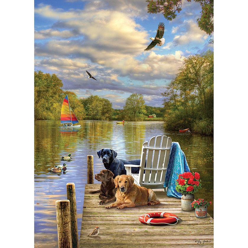 Cobble Hill - Dog Day Afternoon (1000-Piece Puzzle)