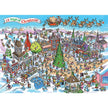 Cobble Hill - Doodletown - 12 Days of Christmas (1000-Piece Puzzle)
