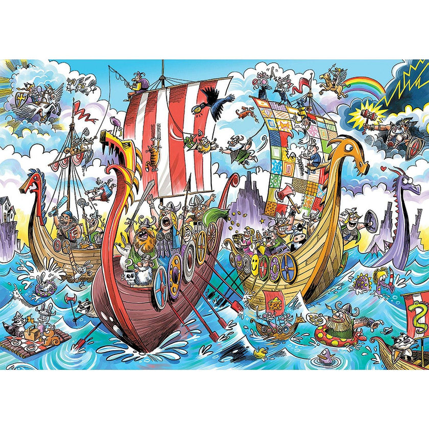 Cobble Hill - Doodletown - Viking Voyage (1000-Piece Puzzle)
