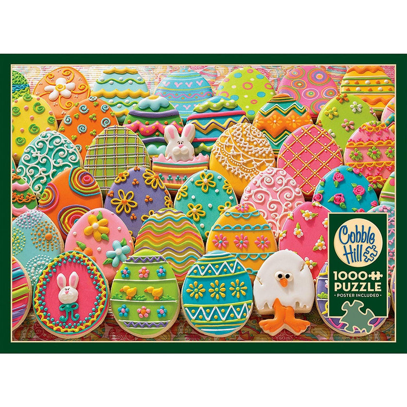Cobble Hill - Easter Eggs (1000-Piece Puzzle)