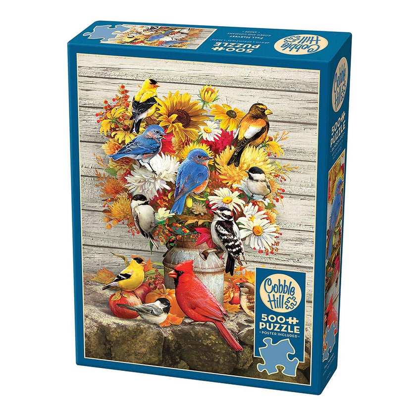 Cobble Hill - Fall Harvest (500-Piece Puzzle)