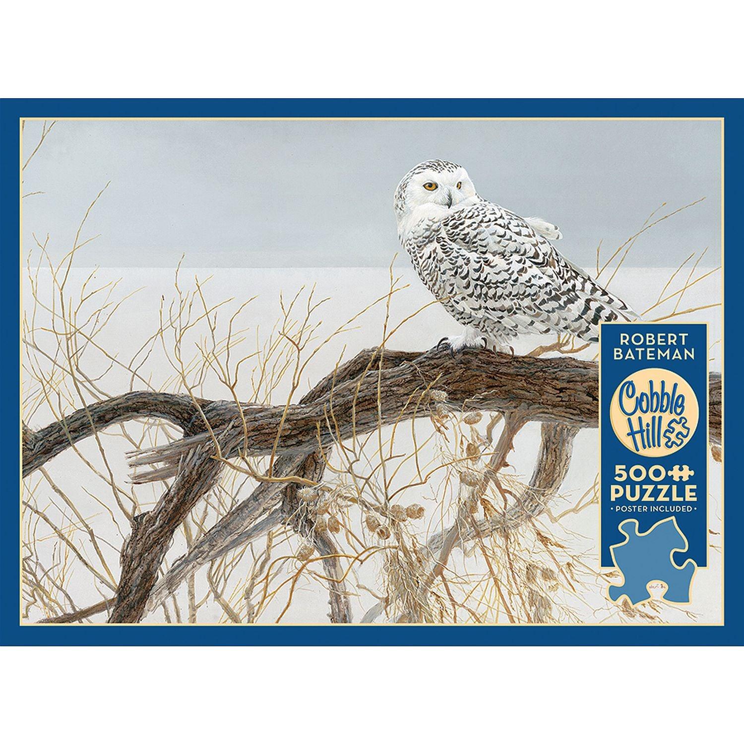 Cobble Hill - Saule au sol - Grand-duc de Sibérie (Jigsaw Puzzle 500 pièces)
