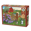 Cobble Hill - Farm Cats (275-Piece Puzzle)