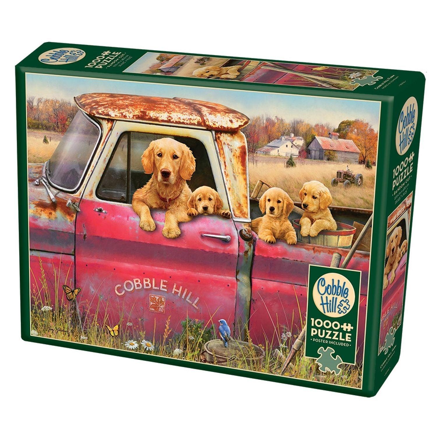 Cobble Hill - Farm Dogs (1000-Piece Puzzle)