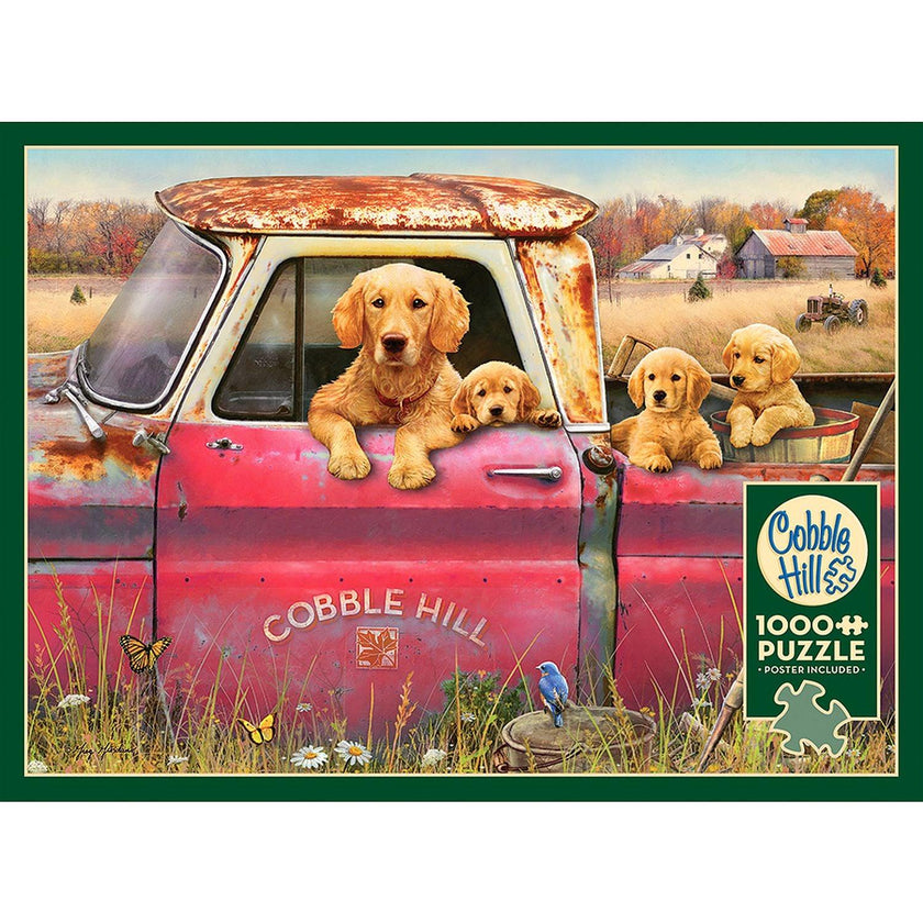 Cobble Hill - Farm Dogs (1000-Piece Puzzle)
