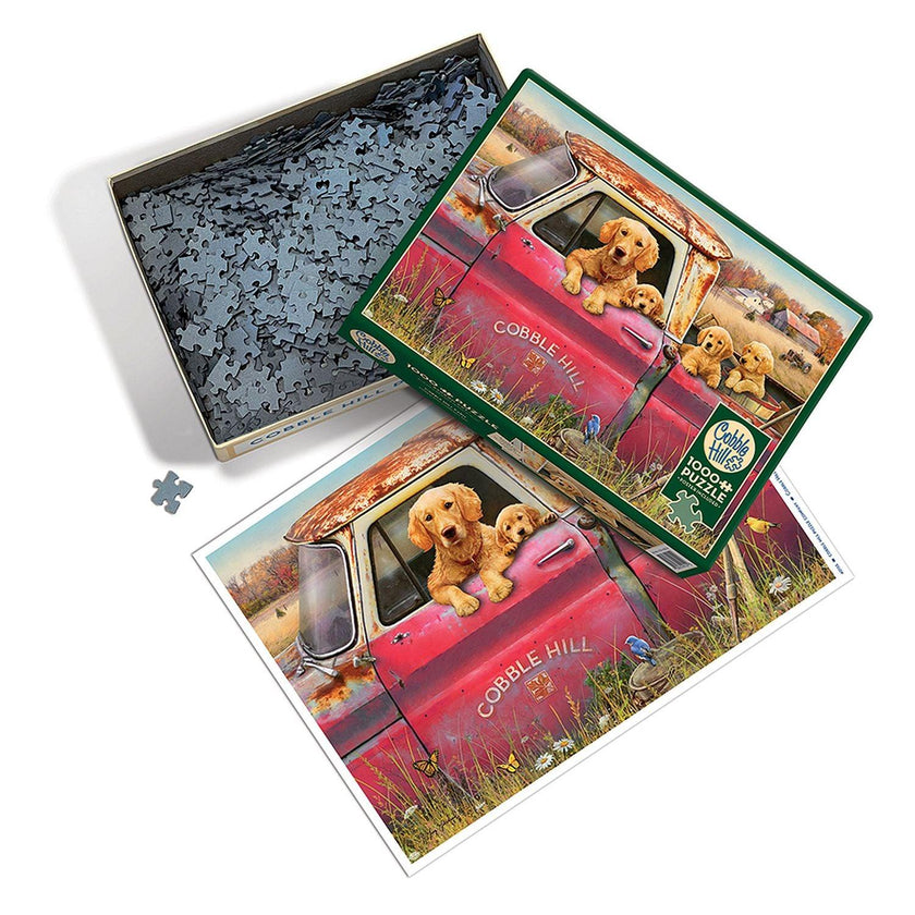 Cobble Hill - Farm Dogs (1000-Piece Puzzle)