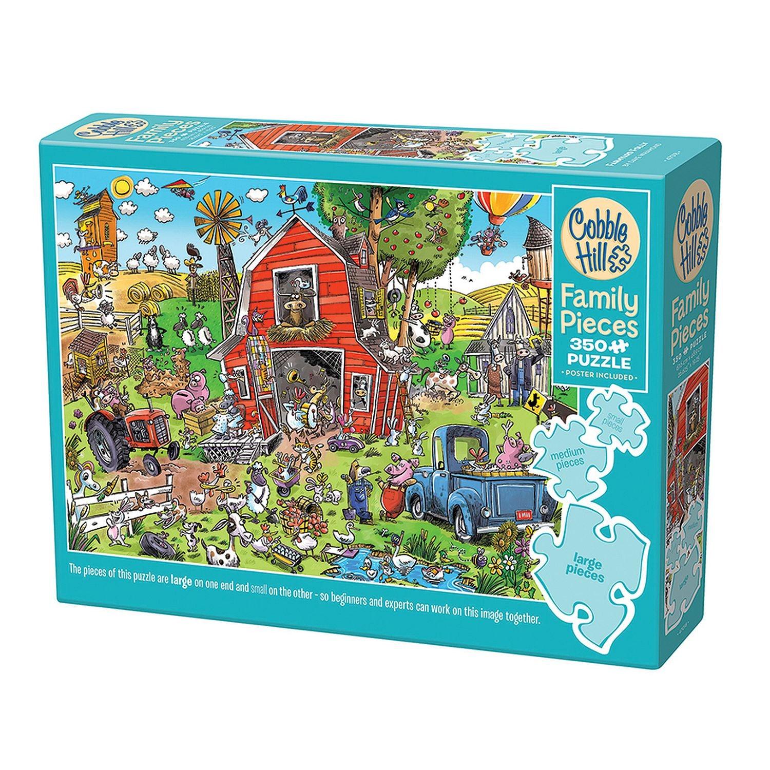 Cobble Hill - Farmyard Folly (350-Piece Puzzle)