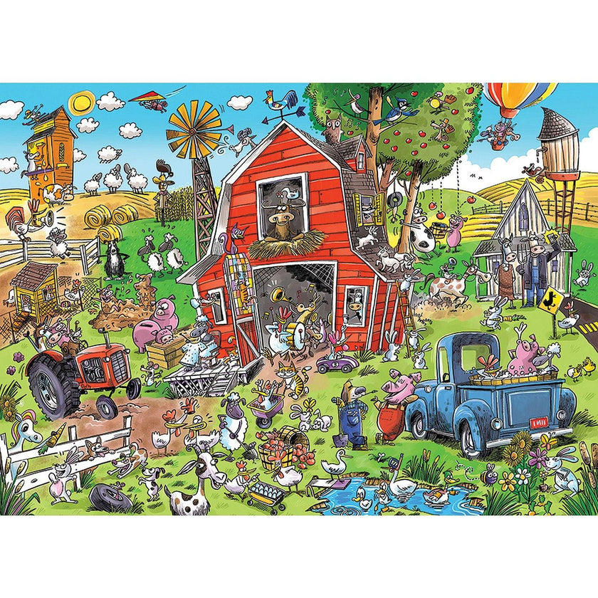 Cobble Hill - Farmyard Folly (350-Piece Puzzle)