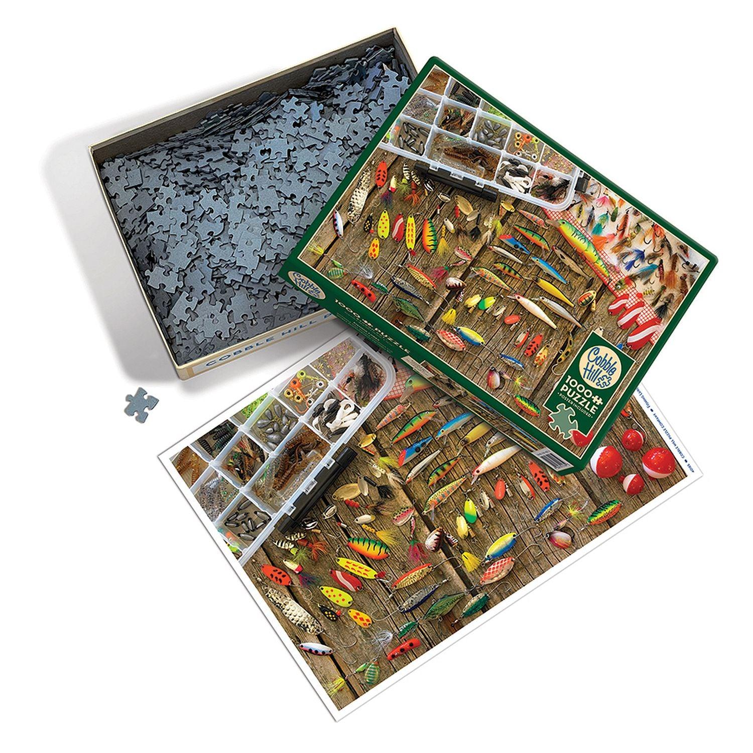 Cobble Hill - Fishing Lures (1000-Piece Puzzle)