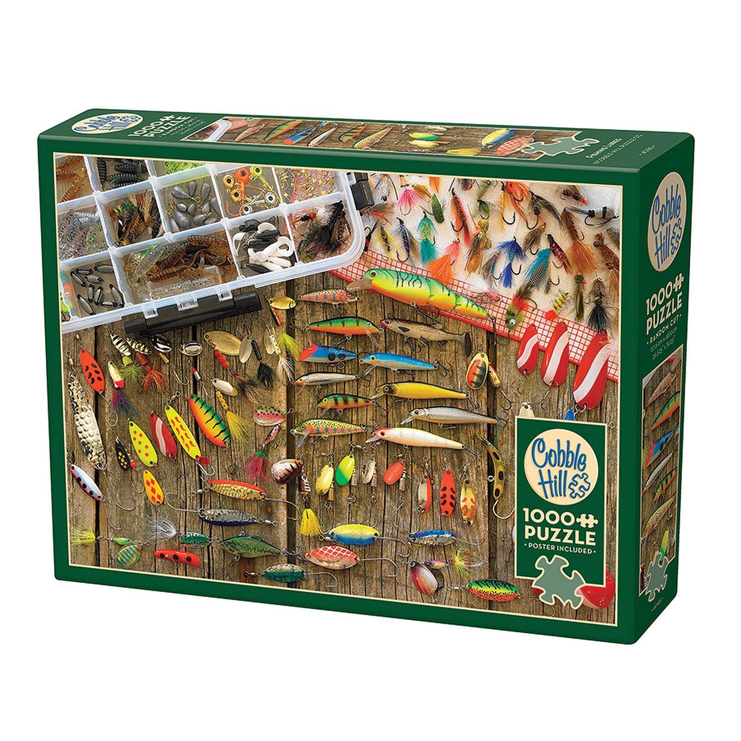 Cobble Hill - Fishing Lures (1000-Piece Puzzle)