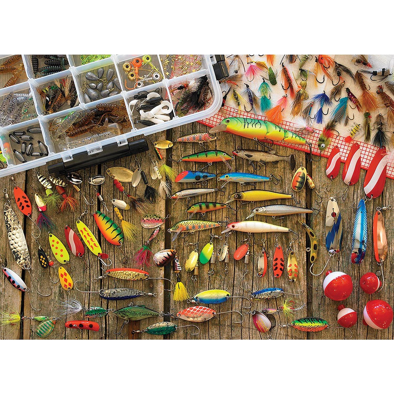 Cobble Hill - Fishing Lures (1000-Piece Puzzle)