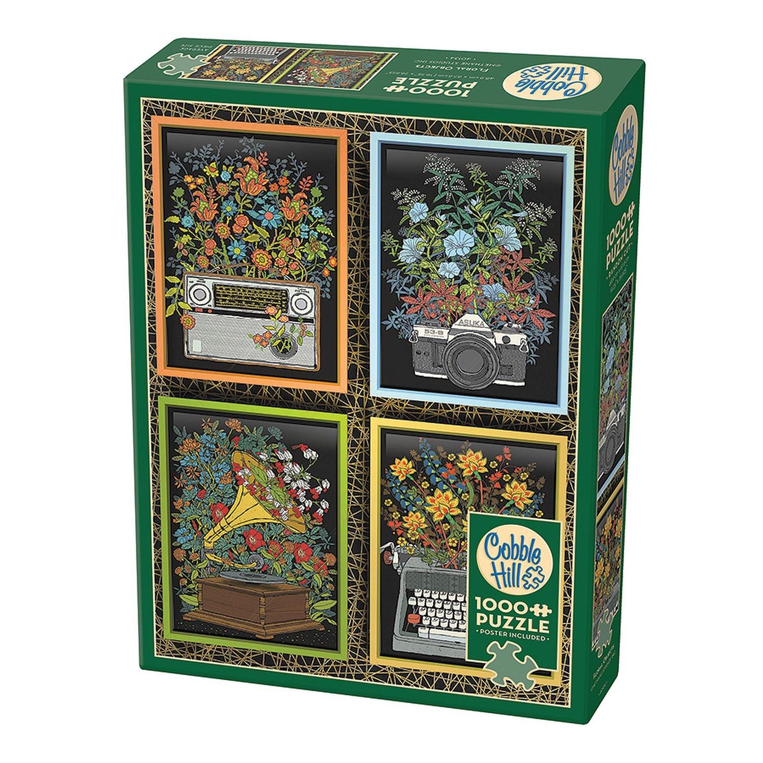 Cobble Hill - Floral Objects (1000-Piece Puzzle)
