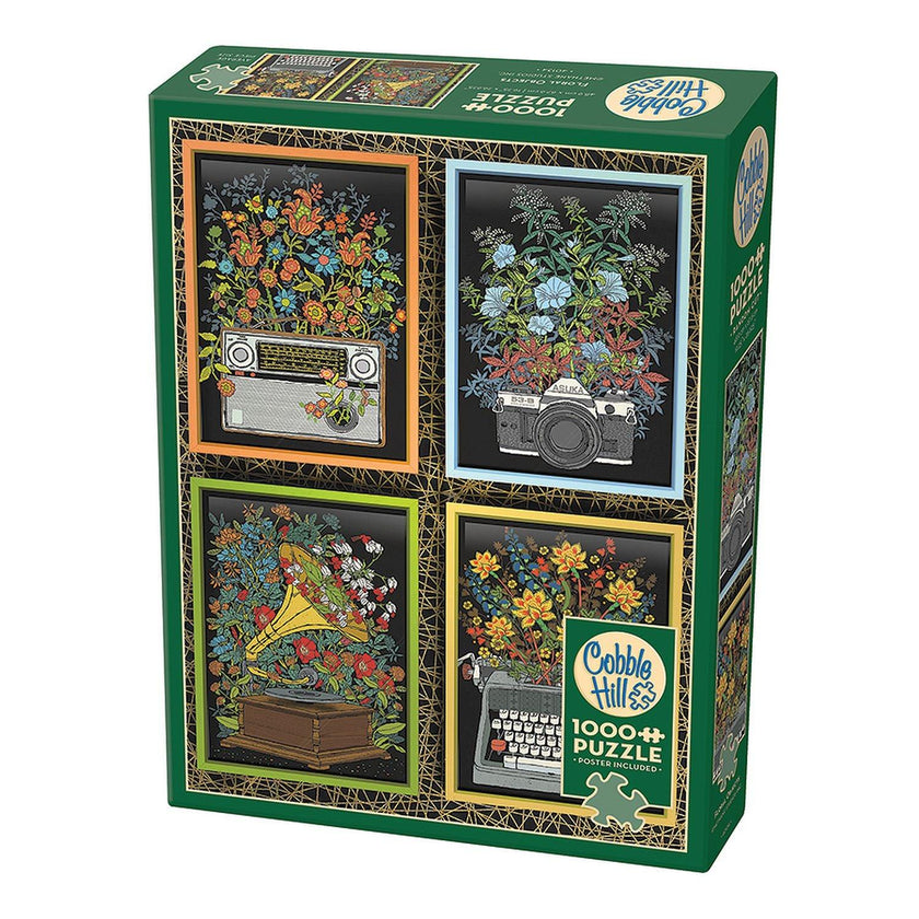 Cobble Hill - Floral Objects (1000-Piece Puzzle)