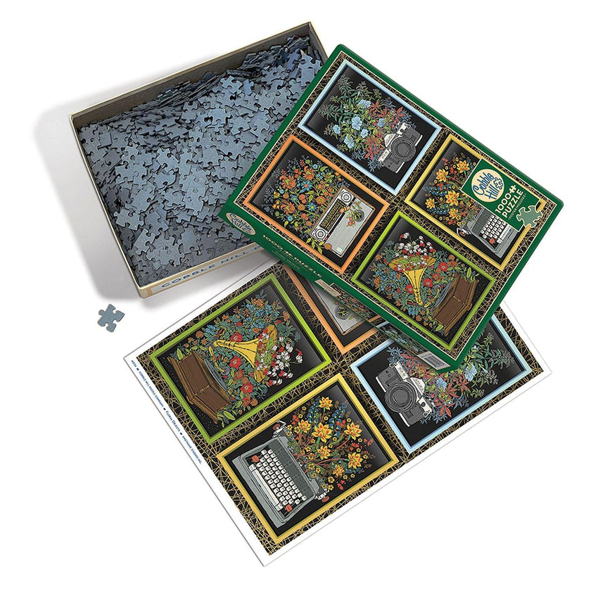 Cobble Hill - Floral Objects (1000-Piece Puzzle)