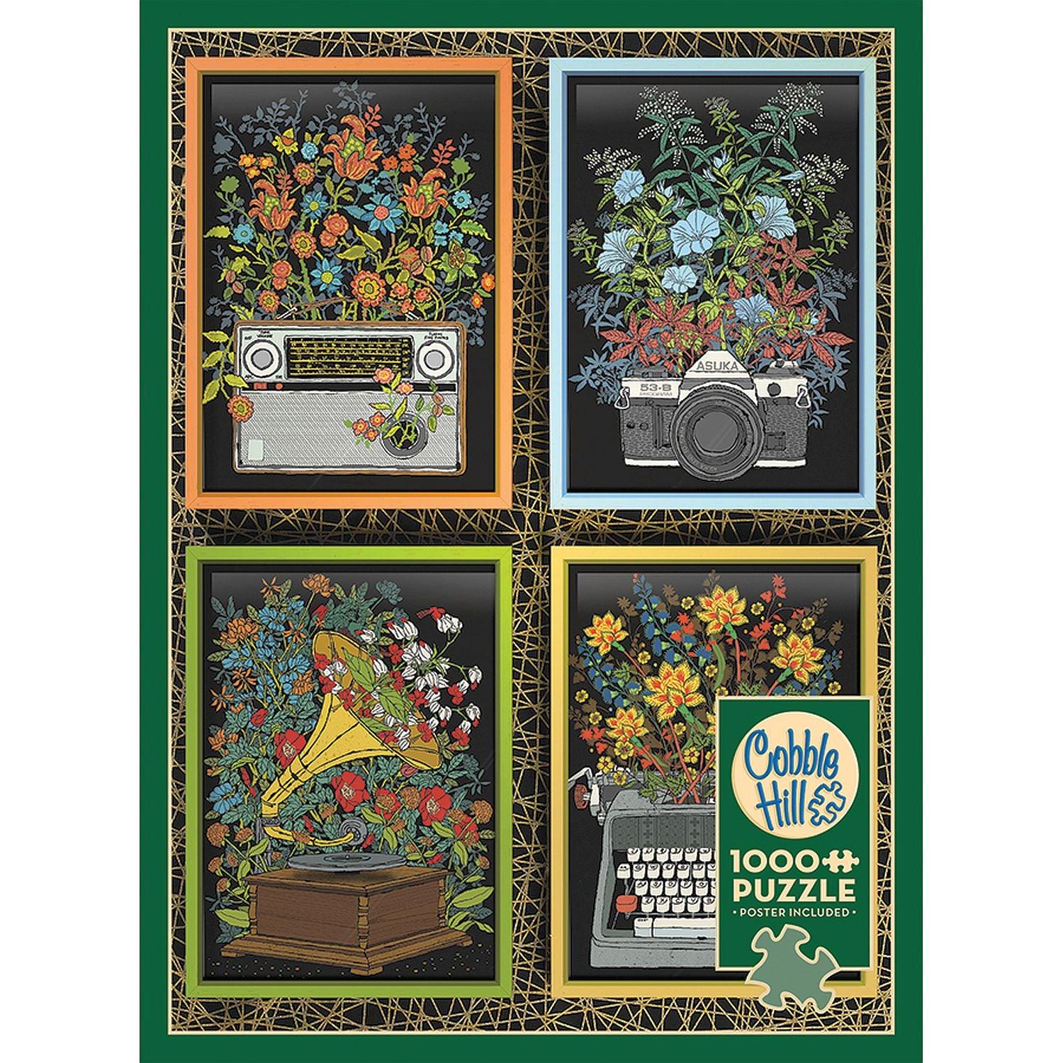 Cobble Hill - Floral Objects (1000-Piece Puzzle)
